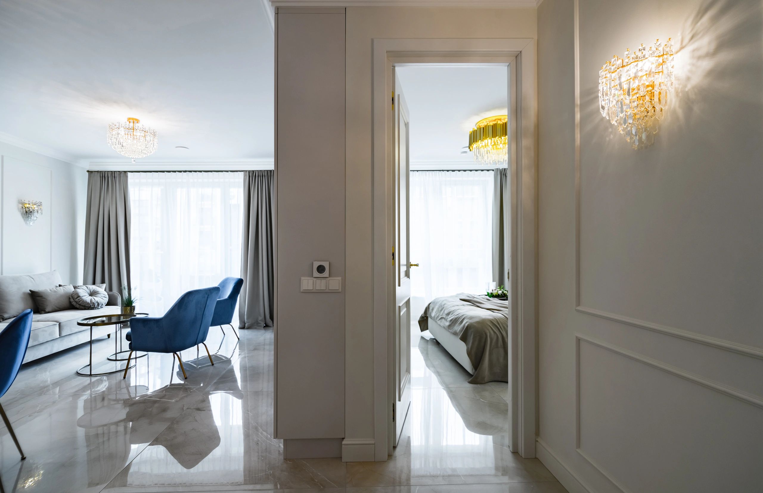 Modern residential property interior